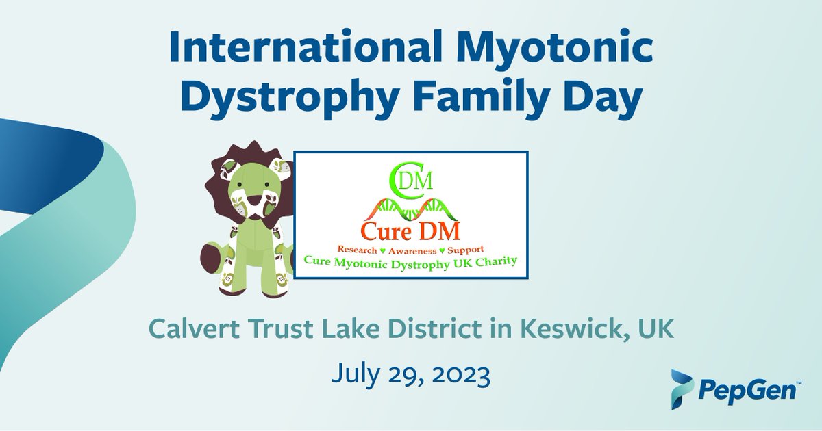 We’re excited to support and celebrate the @CureDMCharity Family event - a weekend that offers families living with #DM peer-support, fun, and information. To learn more visit: facebook.com/CureDMCharity/