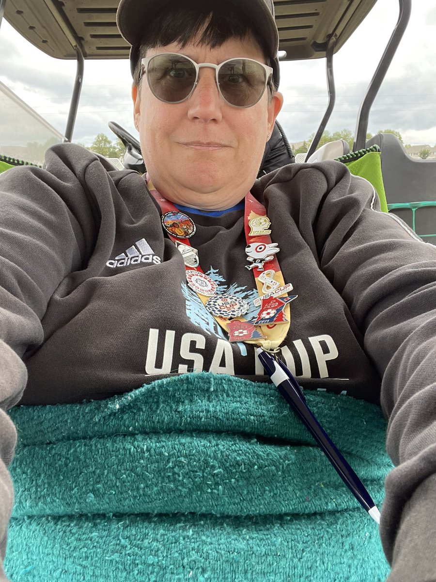 Right now the #CoolestFieldManager is the COLDEST field manager. But we’re still playing soccer over here at the Target USA CUP 2023! #2023USACup #RockTheCup23 @USACupRadioOps @USACupSoccer @TheFieldService