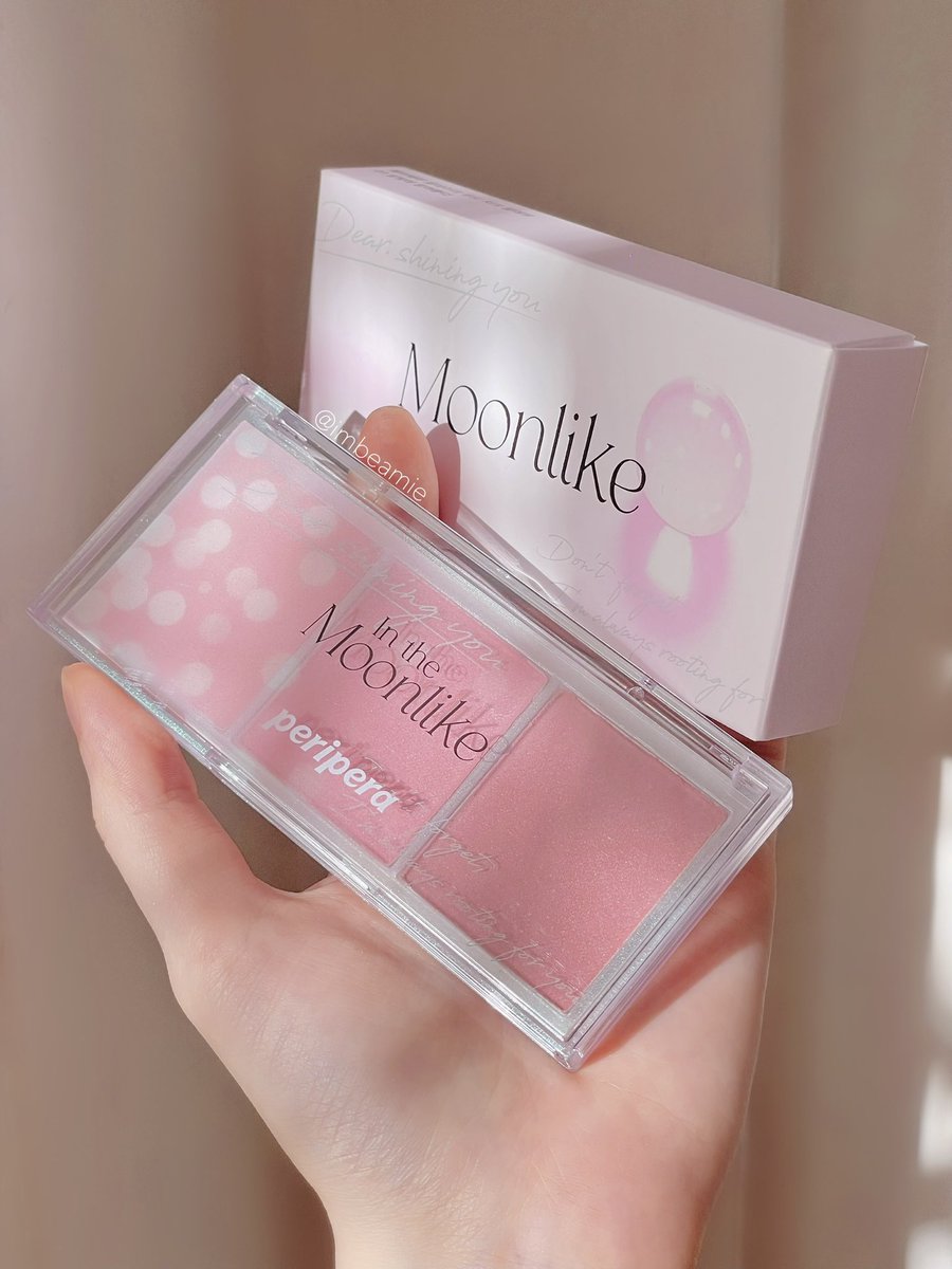 imbeamie's tweet photo. แจก พาเลตบลัช Peripera Moonlike Cheek ชมพู-นู้ด คูลโทน วอร์มโทนครบจบ ตลับนี้สีละมุนใจที่สุดด
☁️
              🩰 รี+FOLLOW 🩰
.
🧴วันอาทิตย์นี้ประกาศเลยไวๆ 
☁️ สุ่มให้ฟลว.น้า ลุยยยย🤏🏻 https://t.co/efqj3i1zM1