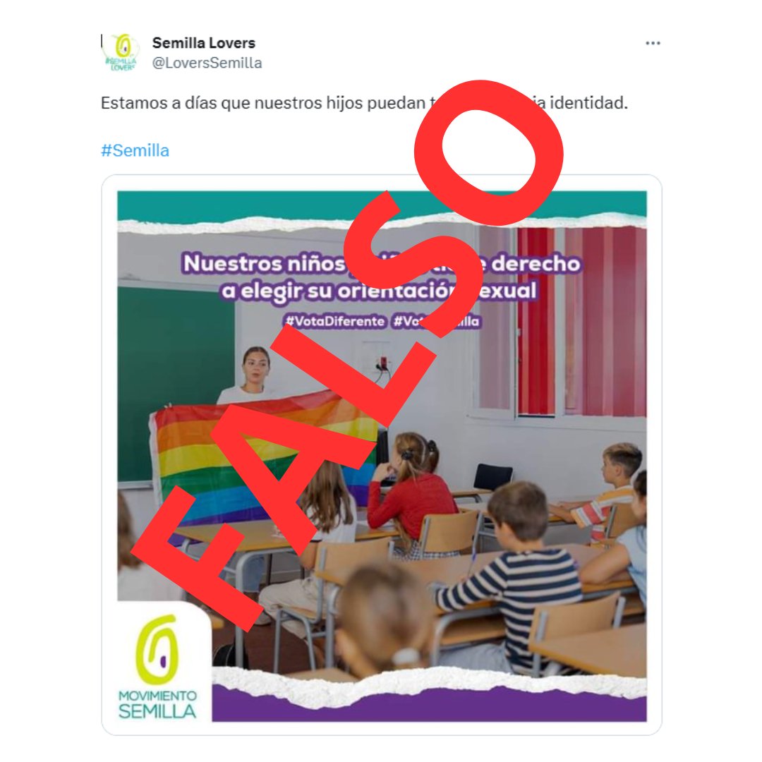 BArevalodeLeon's tweet photo. Les pedimos estar muy pendientes para denunciar este tipo de perfiles que promueven campañas de desinformación con tal de generar miedo en la población.

¿Nos pueden ayudar denunciando la página de Semilla Lovers? Toda comunicación oficial siempre estará en mi página o en la de @msemillagt. 🌱