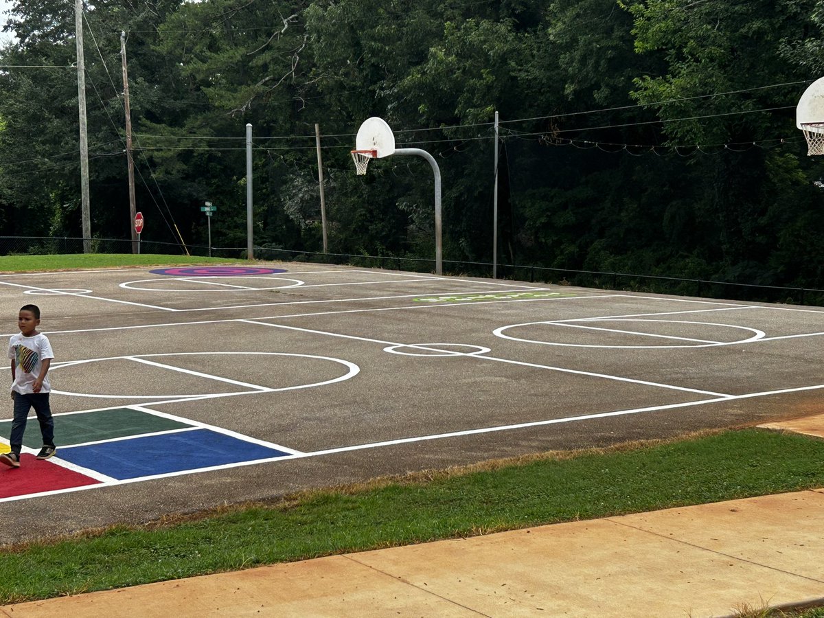 Our teachers have a true heart for our students.  Two of our teachers have spent part of their summer painting and sprucing up our play areas for students. #allincherrydale #enjoyyourjourney #writeyourstory <a href="/mcclureimpact15/">Dr. Hunter McClure</a> <a href="/drjohnso2/">Debra Johnson</a>