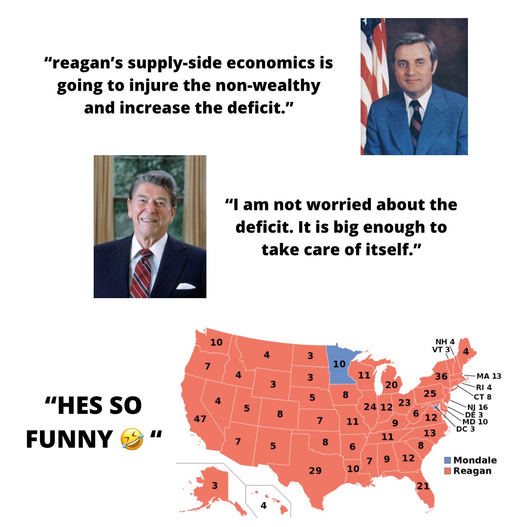 Simplified_US's tweet photo. The Election of 1984 https://t.co/rHgRXZz3Pu