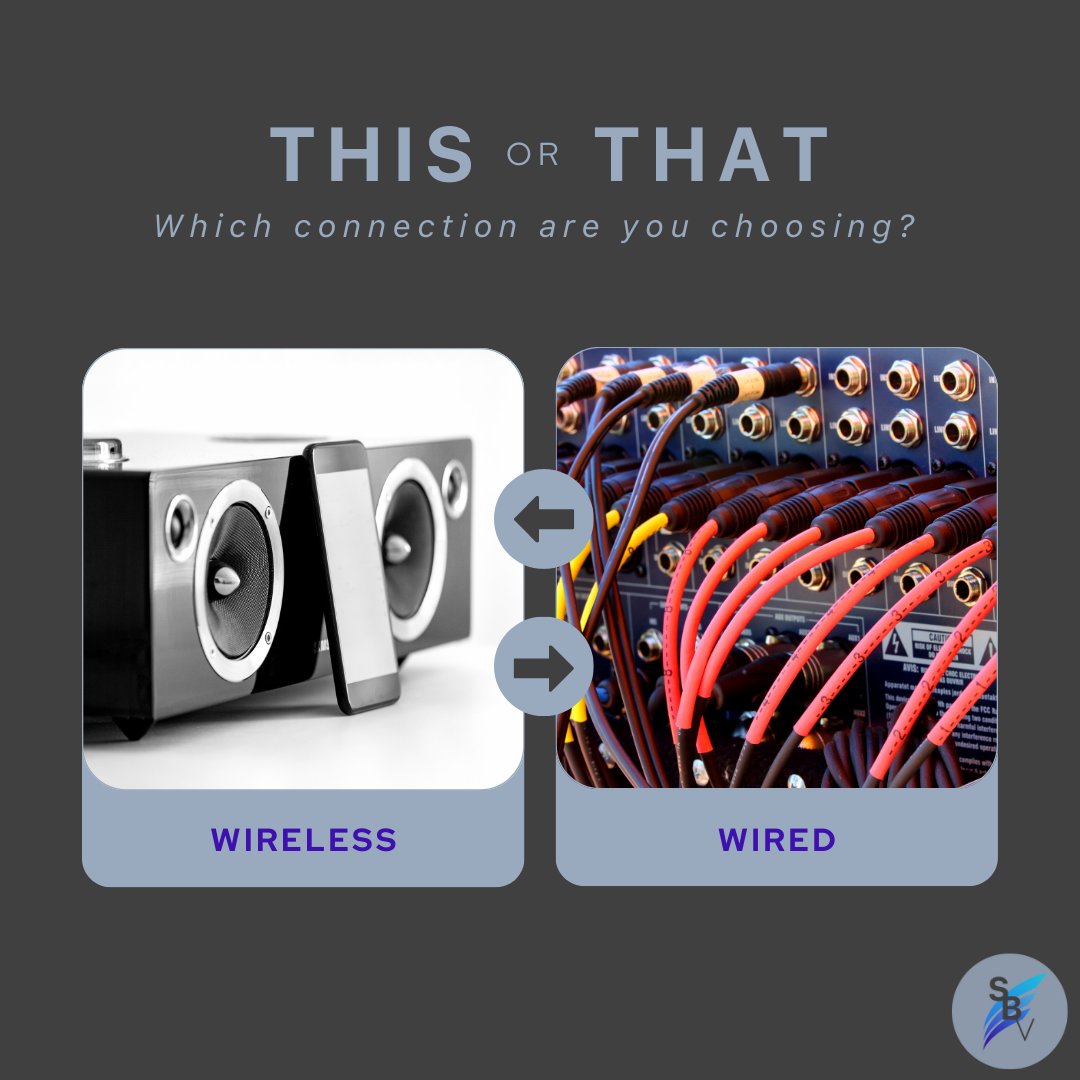 SBVentures_'s tweet photo. Let's dive into the world of speakers and explore the pros and cons of wired and wireless options. Which one will reign supreme in your audio setup? 🎧💥

#WiredVsWireless #AudioShowdown #SpeakerBattle #UninterruptedSound #PureAudioQuality https://t.co/BeyUiu8Nrx