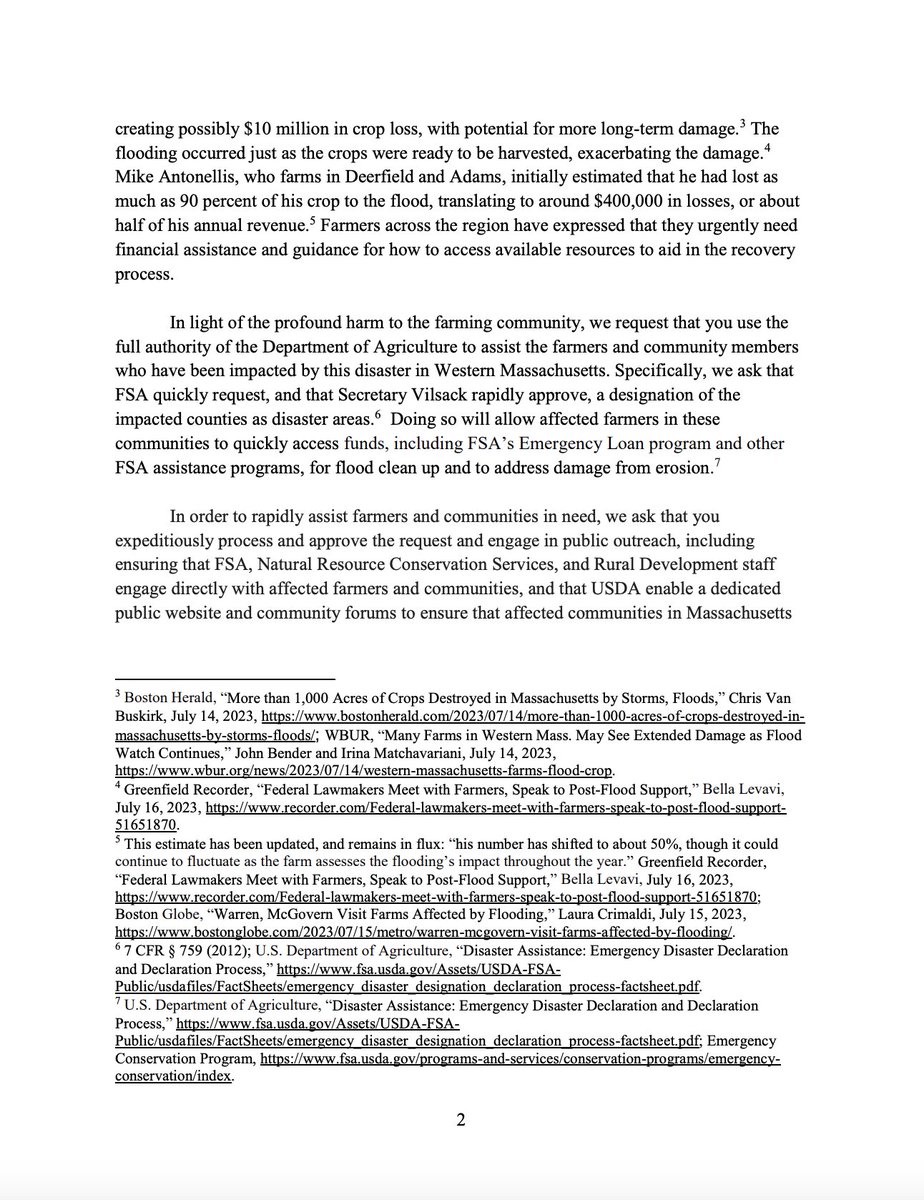Rep. Jim McGovern tweet media