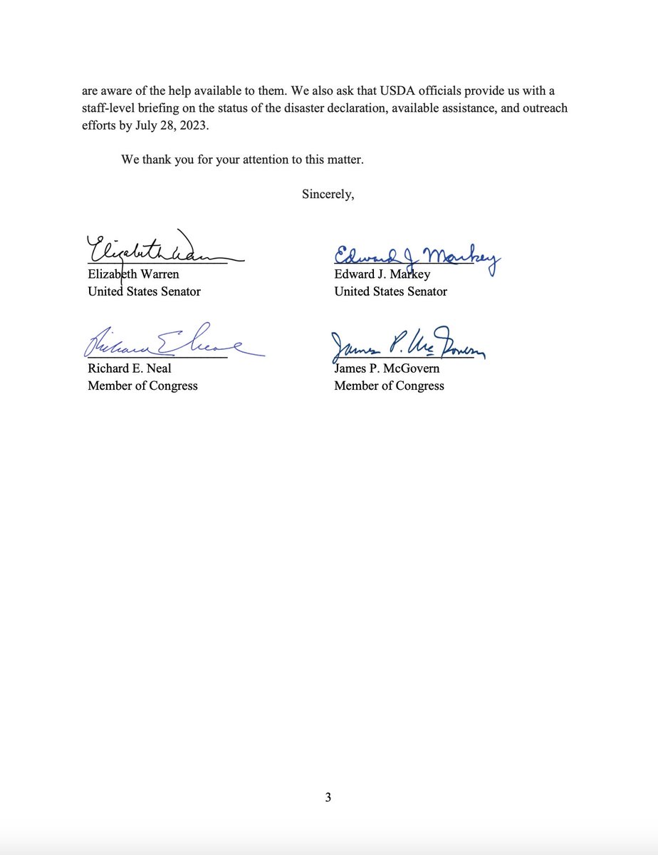 Rep. Jim McGovern tweet media