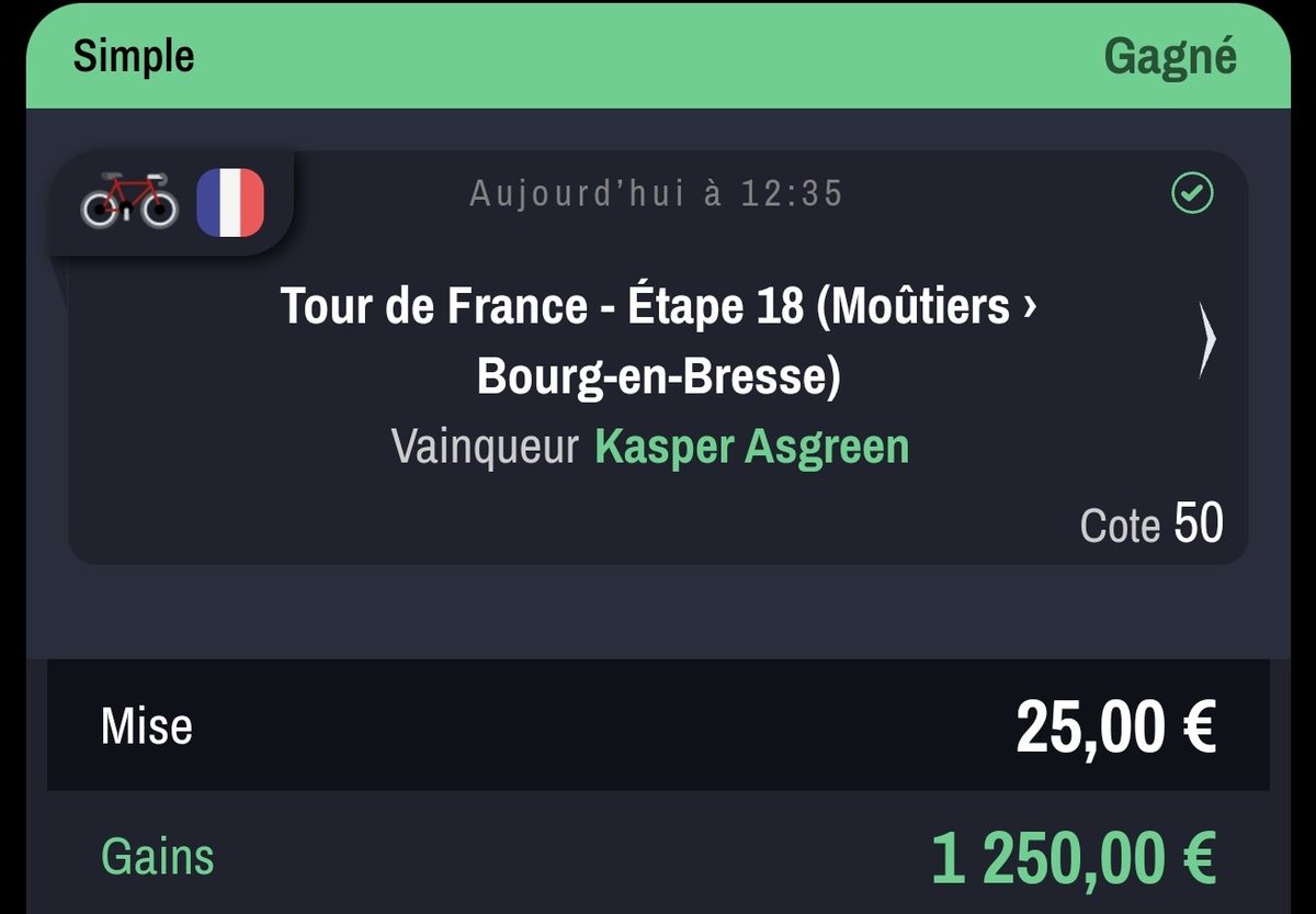 pronoland_'s tweet photo. La team, vous êtes prêt à casser Twitter pour MONSIEUR KASPER ASGREEN ?!?!

Après la cote à 15 en live hier, la cote à 50 prelive aujourd'hui, c'est incroyable !!!!

Je veux un max de ❤️ et de RT pour notre champion !!!!!!!

#TDF2023 #LesRP #TeamParieur https://t.co/bjnlnaviLa