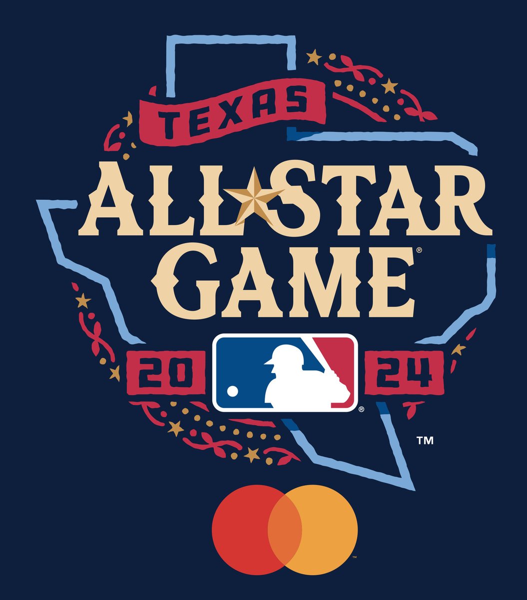 MLB's tweet photo. Presenting the 2024 #AllStarGame logo. 

See you next year, Texas! https://t.co/PfiykAz4HQ