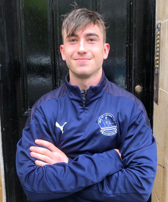 ValeLeithen's tweet photo. 𝗕𝗹𝗮𝗶𝗿 𝗪𝗵𝗶𝘁𝗲 𝗦𝗶𝗴𝗻𝘀 ✏️🔵

We are delighted to announce the signing of midfielder Blair White. Formerly a youth player with St Johnstone he usually operates in central midfield. 

Welcome to Vale of Leithen Blair 👍. https://t.co/7xxKpkWAOD