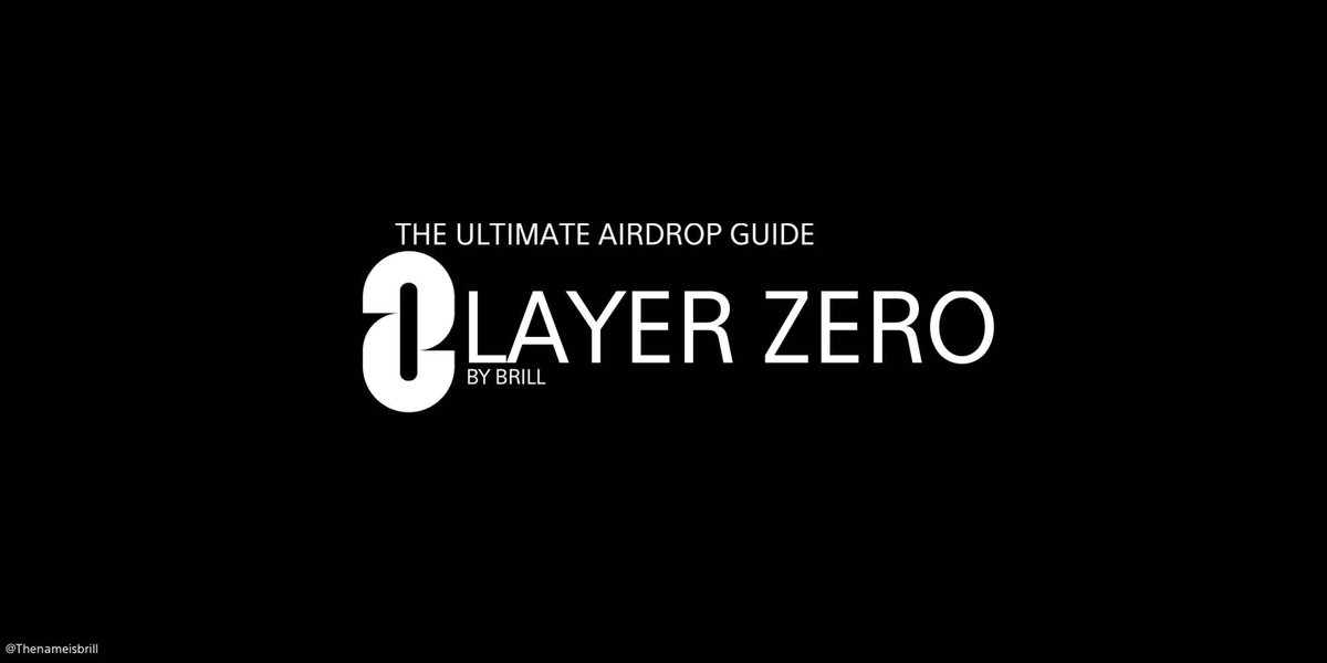 thenameisbrill's tweet photo. 🚨BREAKING: The LayerZero #Airdrop Snapshot hasn't Happened Yet!

Layerzero is The Biggest and Most Anticipated #airdrop🪂 of 2023, and the Benchmark for Qualification is High
So in this thread, we're not just farming the airdrop, we are launching a plantation🧵⬇️ https://t.co/Xd9VMKCkgy