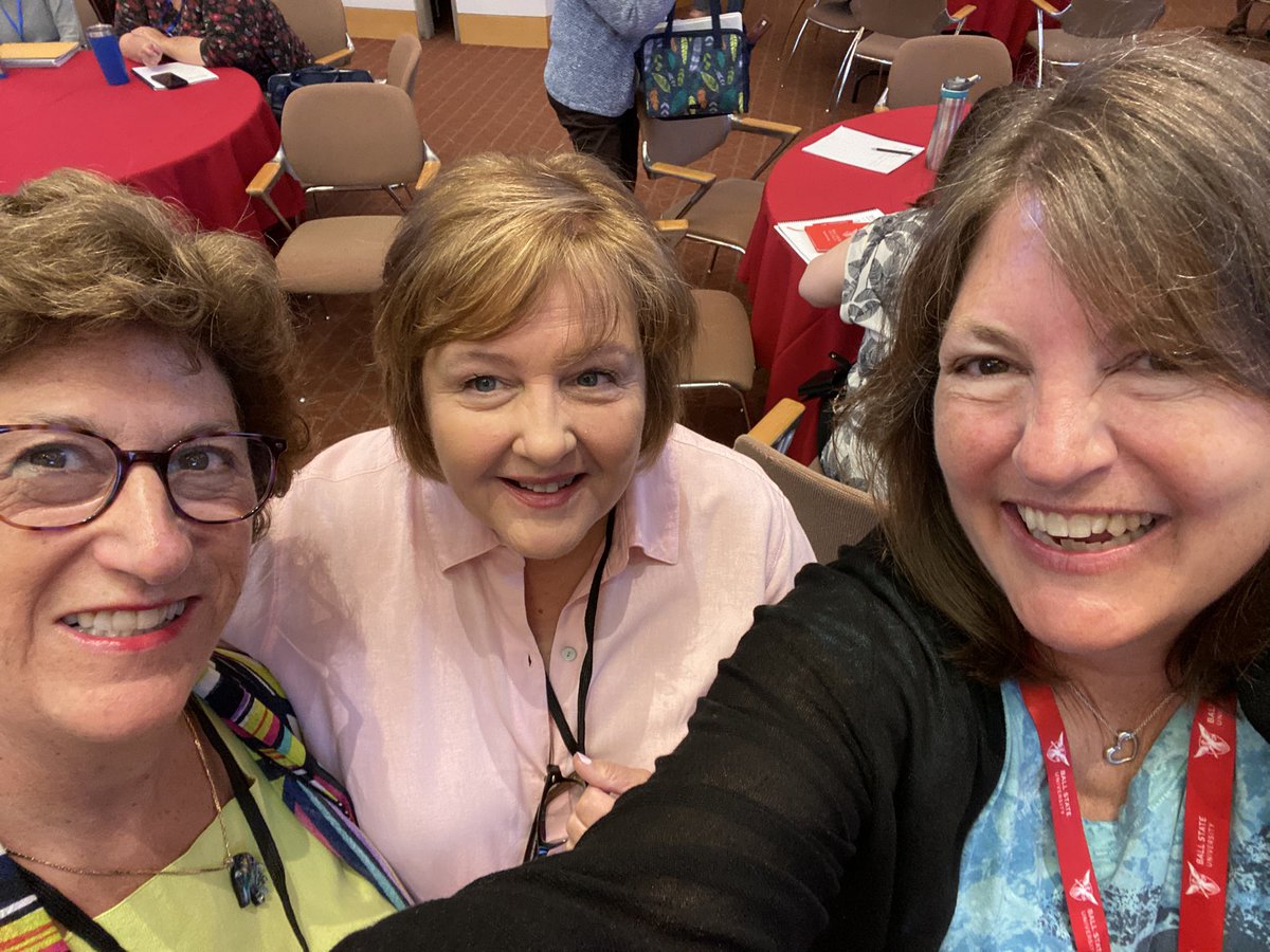 Md2020Forbes's tweet photo. My reunion buddies are humor author Shel Harrington (Check out Fat Bottoms Fifties Get Fierce) and  Margaret Mrdeza #mww23, #mww50th https://t.co/XjhR42hZso