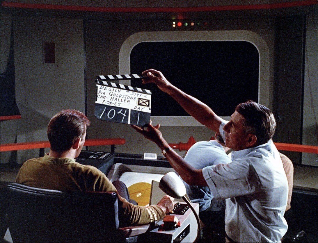 HumanoidHistory's tweet photo. On the set of STAR TREK, July 20, 1965. https://t.co/foDfiKOcfB