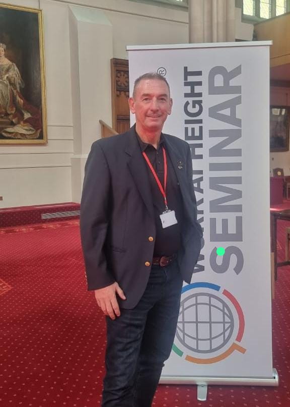 EmrillServices's tweet photo. Happening in London: Darren Williams, Emrill’s Head of High-level Access at the London Working at Height Seminar 2023. He also serves as the Vice Chair of IRATA Middle East, Central & Southern Asia.
#ProudlyEmrill #ExcellentPeople #IRATA #LWAHS #LondonWorkAtHeightSeminar https://t.co/NtQ2ySqdPr