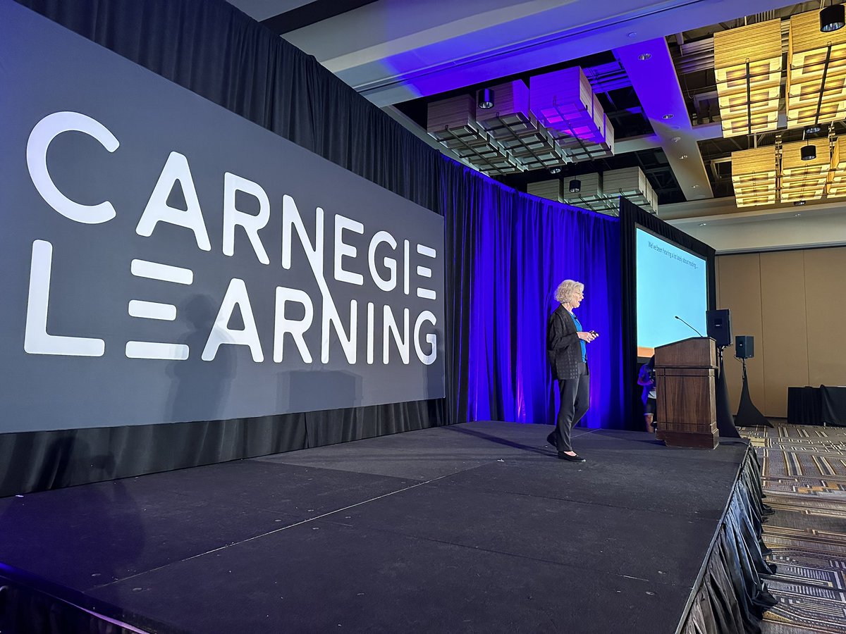 carnegielearn's tweet image. Kicking off Day 4 of #LitForAll #TNI2023 with a Power Talk by @natwexler on the science of reading, leaving attendees with actionable takeaways to improve reading comprehension in their classrooms! 🔬📚