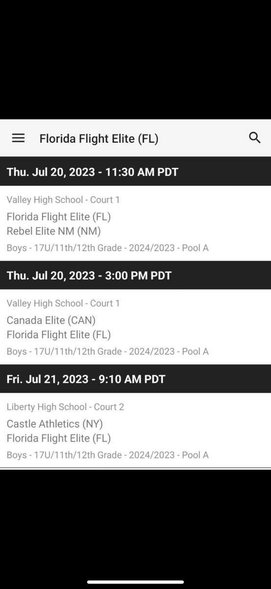 My schedule this weekend in Las Vegas, Nevada playing with Florida Flight Elite - Games are on BallerTv
<a href="/BigfootHoops/">Bigfoot Hoops</a>