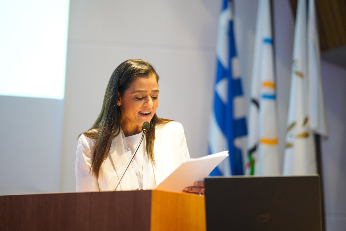 IOA_Official's tweet photo. Photos from the 16th International Session for National Olympic Academies and National Olympic Committees’ Delegates. The lecturers were
👉Ms Dora PALLIS-PETRALIA (GRE)
👉Dr. Clea HADJISTEPHANOU PAPAELLINA (CYP)
👉Prof.Konastinos GEORGIADIS (IOA)
#IOASessions
#OlympicCulture https://t.co/DpBXz2B8z0