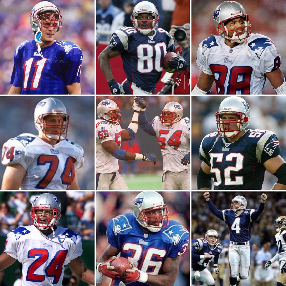 Brady & Belichick get most of the credit for turning around the Patriots franchise; but 10 Pats who played in both Super Bowls 31 & 36 deserve some:

Drew Bledsoe
Troy Brown
Terry Glenn
Chris Sullivan
Willie McGinest
Tedy Bruschi
Ted Johnson 
Ty Law
Lawyer Milloy 
Adam Vinatieri https://t.co/llyIow7pim