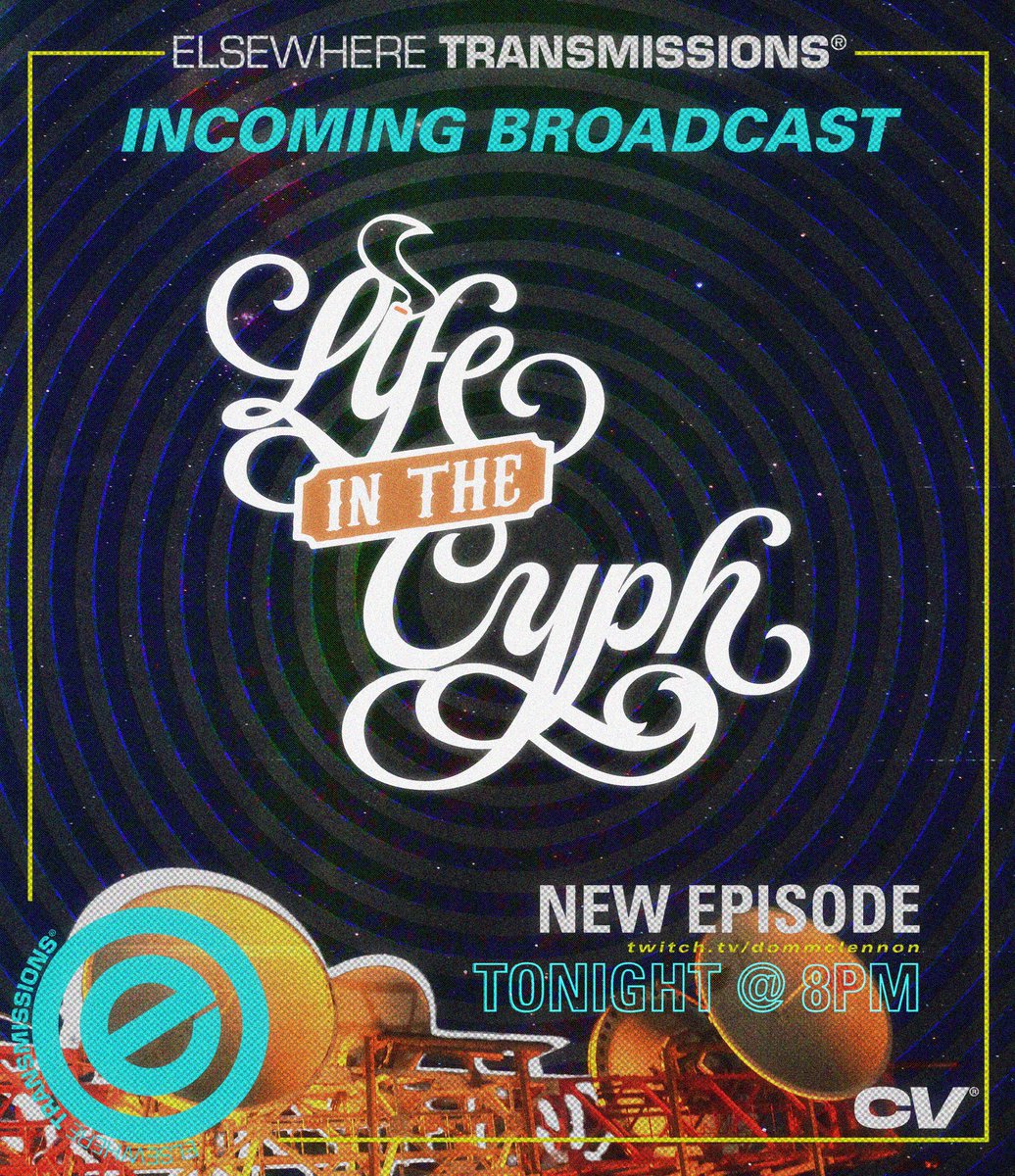 New episode tonight! Tune in with the cyph 🛰️