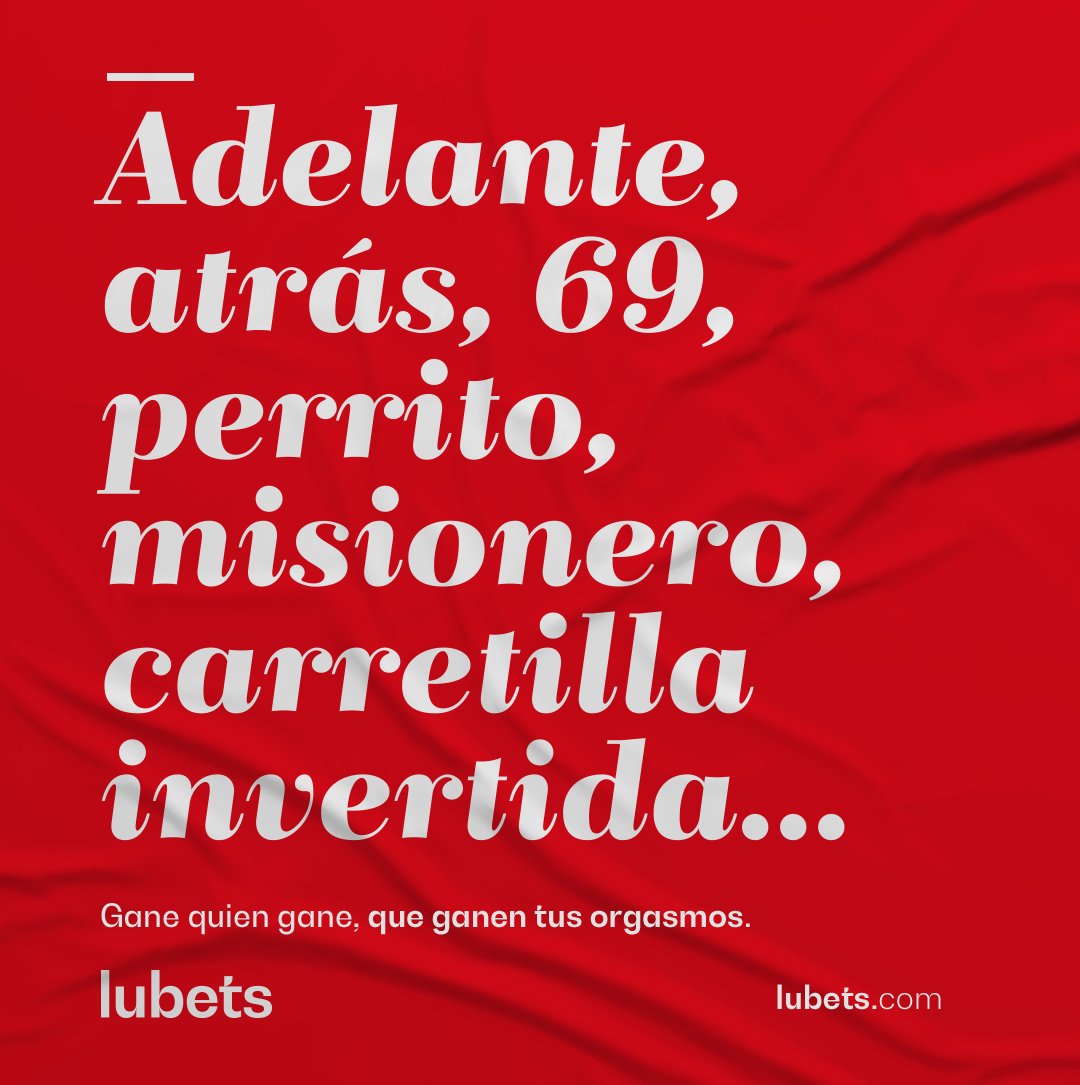 Este domingo Elecciones Generales pero el mismo domingo, el lunes, el martes, el miércoles, el jueves, el viernes, el sábado... #OrgasmosGenerales ¡El voto útil! Bien por la campaña de <a href="/Lubets_es/">Lubets</a>