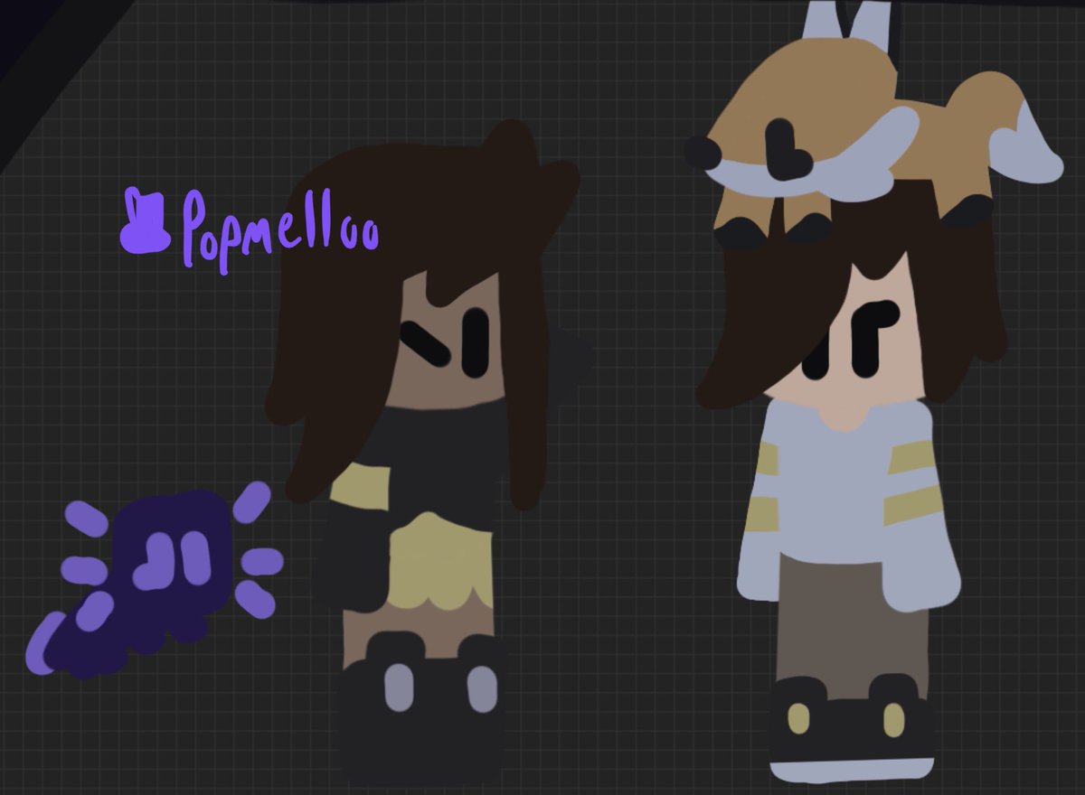 Popmelloo's tweet photo. Just a bit of W.I.P. doodling for Minecraft's Hive Gravity poster thingy. I'm unsure if I'm going to finish it but I kinda like how it's coming along so far. https://t.co/oZpJRUic0g