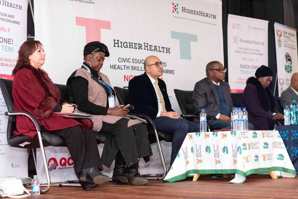 HWSETA (@hwseta_sa) on Twitter photo 1/2 We are thrilled to announce that today was the launch of the National Civic Education and Health Skills Programme.
<a href="/DrBladeNzimande/">Prof Blade Nzimande</a>
<a href="/HigherEduGovZA/">HigherEducationZA</a>
<a href="/HigherHealthSA/">Higher Health South Africa</a>
<a href="/OfficialTNCTVET/">Tshwane North TVET College</a>
<a href="/QCTO_Official/">QCTO</a> 1/2 We are thrilled to announce that today was the launch of the National Civic Education and Health Skills Programme.
<a href="/DrBladeNzimande/">Prof Blade Nzimande</a>
<a href="/HigherEduGovZA/">HigherEducationZA</a>
<a href="/HigherHealthSA/">Higher Health South Africa</a>
<a href="/OfficialTNCTVET/">Tshwane North TVET College</a>
<a href="/QCTO_Official/">QCTO</a>