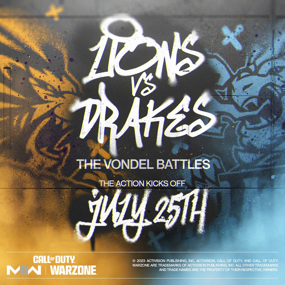 💰 $100,000 on the line

Introducing... The Vondel Battles 👏

5⃣ events
2⃣ teams
1⃣ winner

🦁 Lions vs Drakes 🐲

Who’s ready to play?