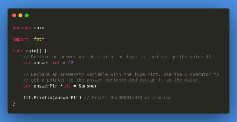 ajmedwards's tweet photo. I've just published a short new #golang tutorial: "A gentle introduction to pointers".

‣ https://t.co/gf1daCgZnM

If you're a bit fuzzy on exactly what pointers and how they work, it should help you out! https://t.co/Ll9J23pz1D