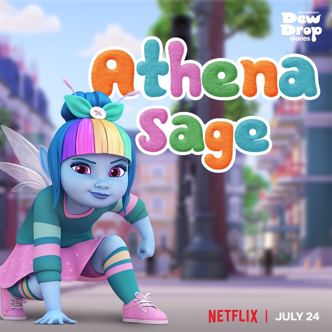 dreamworksjr's tweet photo. No challenge is too tough for Athena Sage! 💪🧚✨ https://t.co/AaYWBut9lk