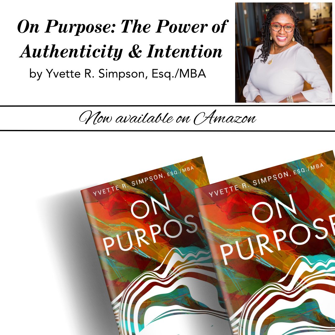 We're 12 days away from the launch of my debut book, 'On Purpose: The Power of Purpose & Intention.' Join us: ow.ly/ESz750PgKlT Check out a few of the jewels & gems from the book: ow.ly/NjN950PgKlU You can also buy the book now on Amazon: ow.ly/RUav50PgKlY