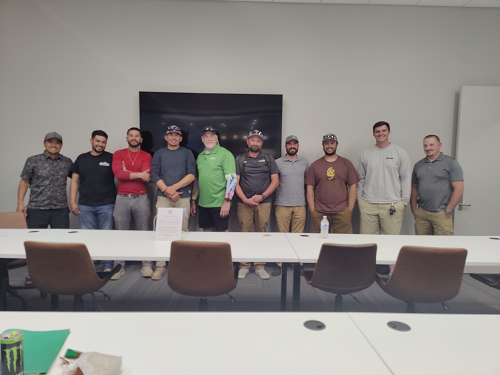 ArizonaMasonry's tweet photo. Congratulations to our future leaders! AZ Masonry Councilβs Workforce Team wrapped up the final course of our Leadership Development Training on Saturday. Each course provides participants with the skills and resources needed to achieve excellence in leadership.#LeadershipDev https://t.co/CfQ6Lb8hq1