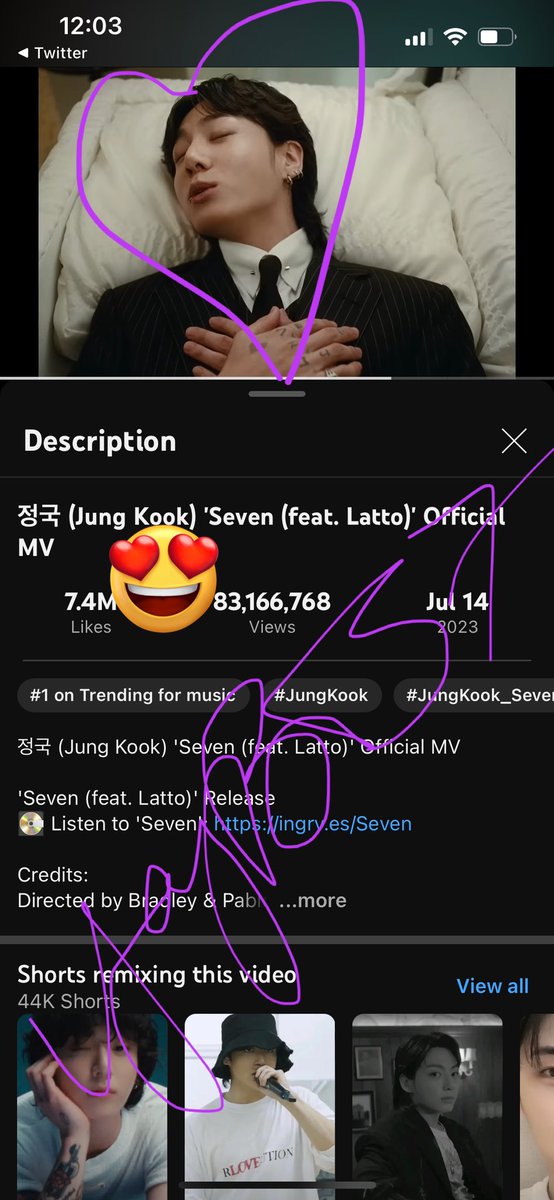 yaybts7's tweet photo. @lsgrlr #JungKook_Seven #SevenOnTop https://t.co/zJSlS6dvOa