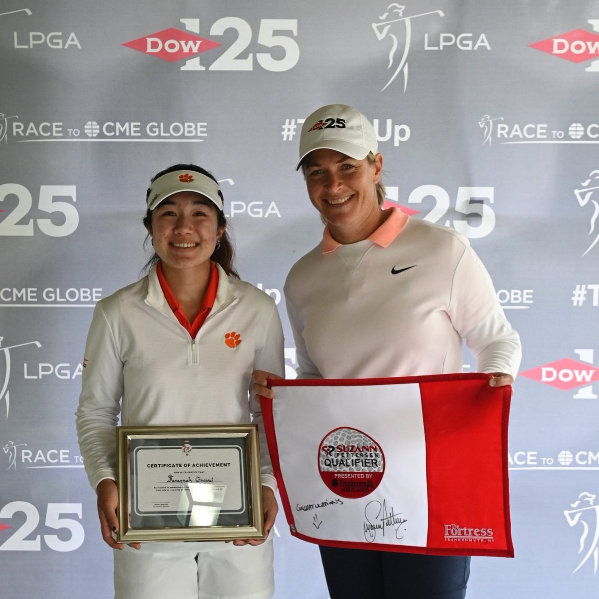 2022 ➡️ Savannah Grewal wins the Suzann Pettersen Amateur Qualifier and #TeamsUp with Annabelle Pancake

2023 ➡️ Annabelle Pancake wins the Suzann Pettersen Amateur Qualifier and #TeamsUp with Savannah Grewal

Pancake & Grewal currently sit T18 at the Dow GLBI! 👏