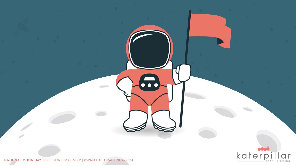 Happy National Moon Day!
Today, we celebrate the magnificent celestial body, that has captured our imagination for centuries! On this day in 1969, Neil Armstrong took his historic steps on the surface of the moon, making one giant leap for mankind!🚀🌎#KaterpillarDesign #MoonDay