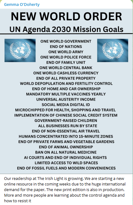 Every. Single. Sentence. is false and misleading, the work of paranoid conspiracists who lack any sense of truth, judgement, principles or balance. The person circulating this is either demented, or evil, or both