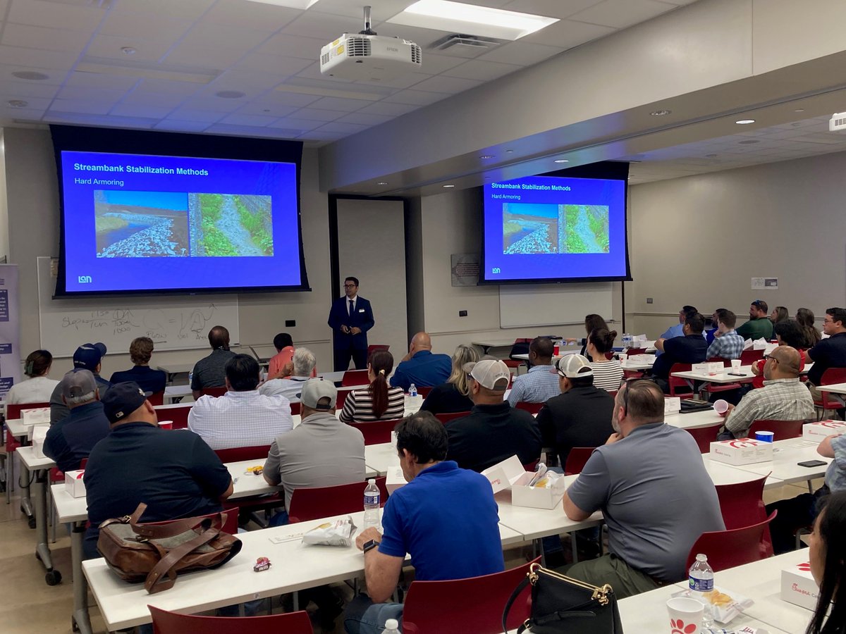 This week, Laura Casset, PE, CFM, CPESC; John Baker, PE; and Vahid Zarezadeh, PhD, PE, CFM, presented to the American Public Works Association’s South Central Texas Chapter at their General Meeting, held in San Antonio.

Thanks to all who attended this educational presentation!
