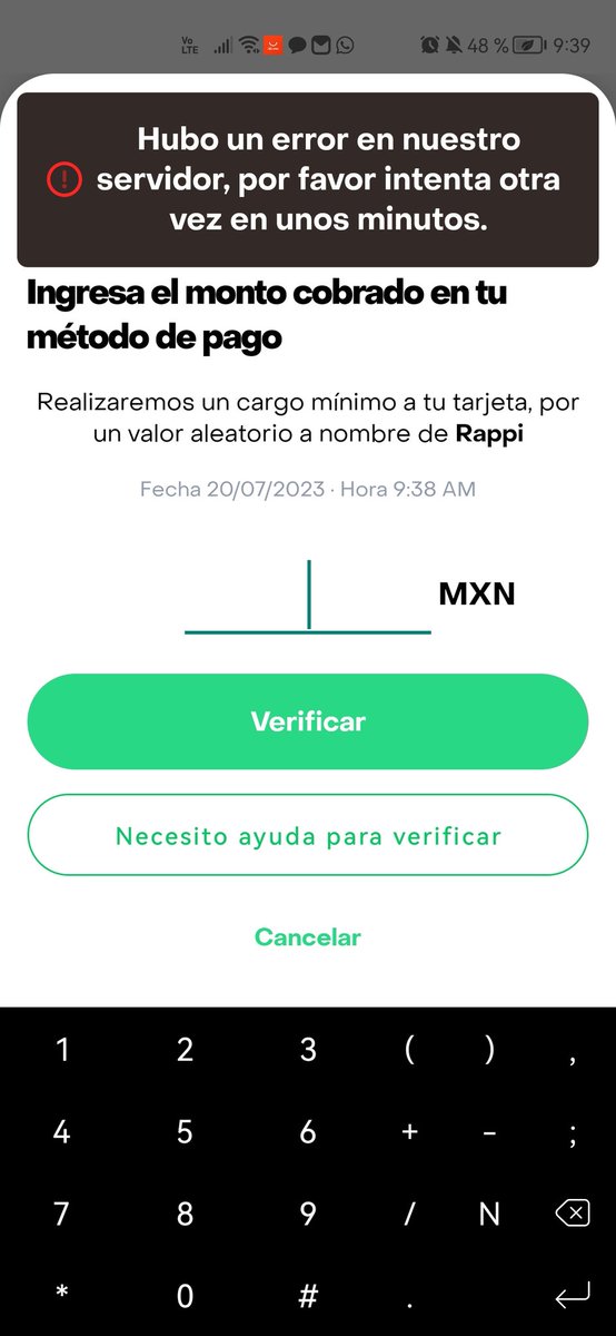 acega_master71's tweet photo. @RappiMexico Gracias, ya viene mi pedido... Pero en @UberEats_mex, mientras que en Rappi su servidor tiene un "error" https://t.co/TpKu95ifyF