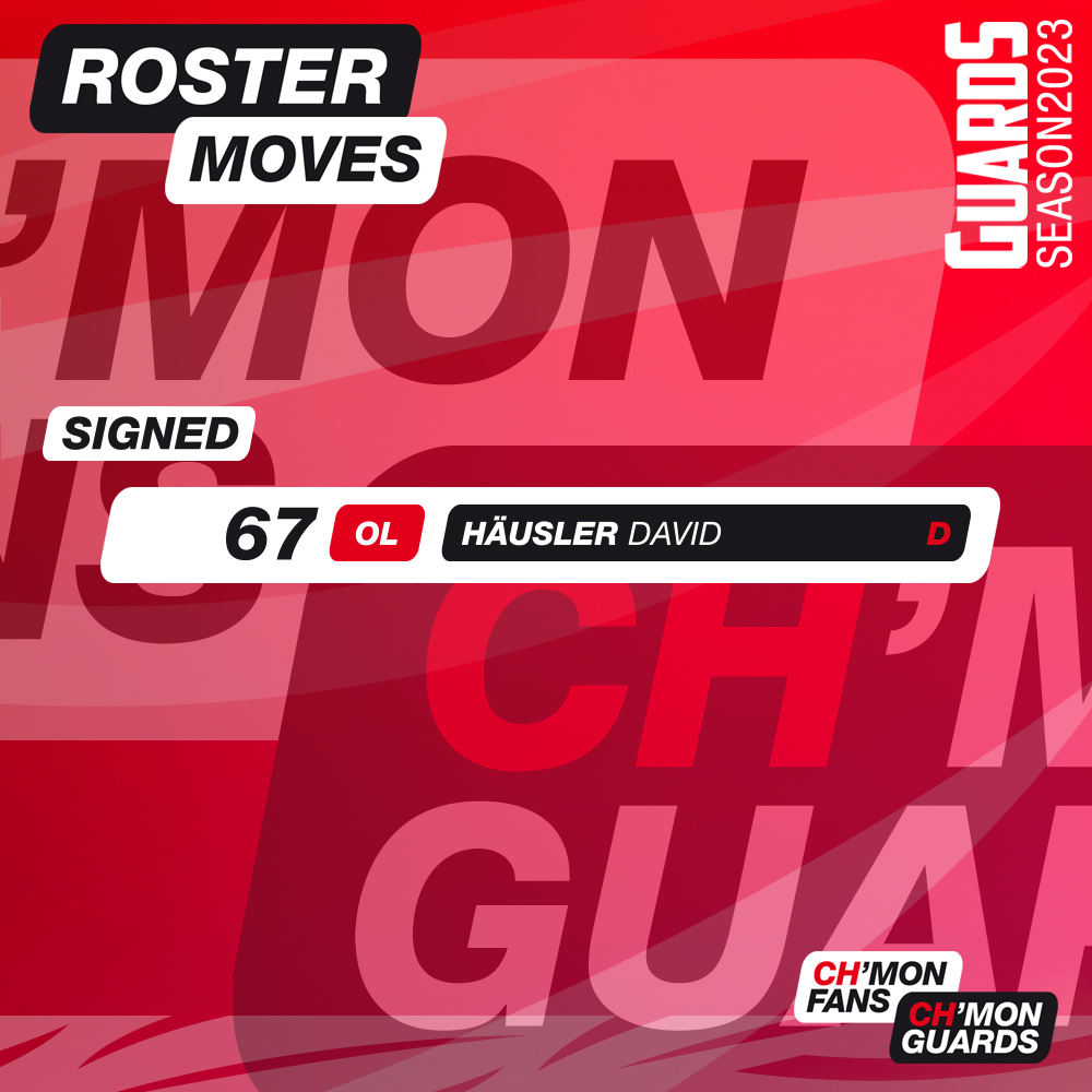 HelveticGuards's tweet photo. Roster Moves

#MILatHVG #upforthechallenge #helveticguards #HoppGuards #europeanleagueoffootball https://t.co/Be1uKRVxdk
