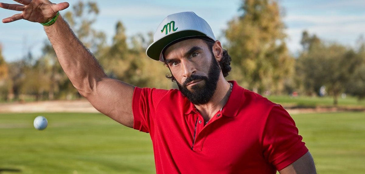 Mnate33's tweet photo. @kclairerogers Manolo's Wilson golf ball commercial. #DasIt https://t.co/MfQr8kd50l