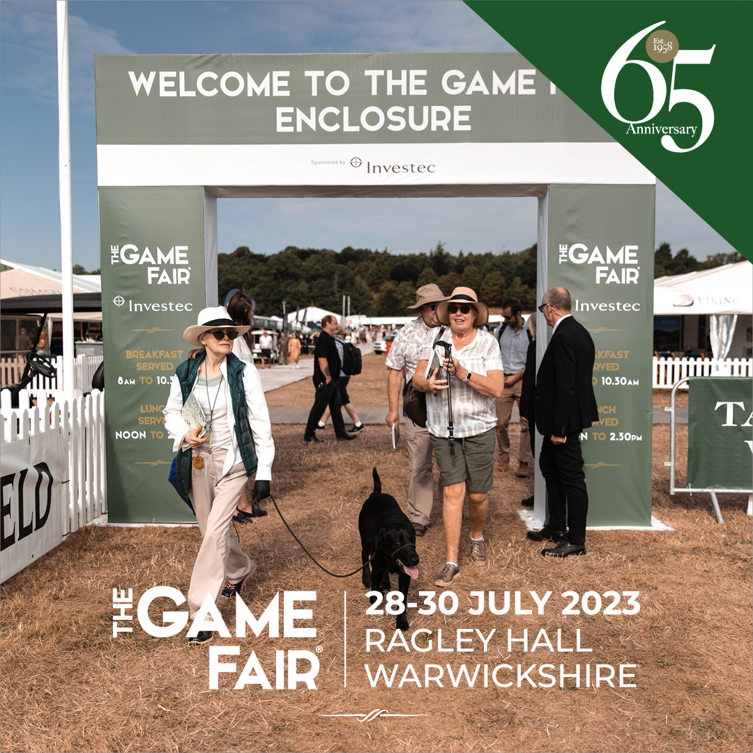 The Enclosure, sponsored by @InvestecUK is at the centre of the game fair. With the gardens backing onto the main arena, you could have front row seats to the action all day. Not to mention a delicious breakfast and/or lunch cooked by none other than celebrity chef James Martin!