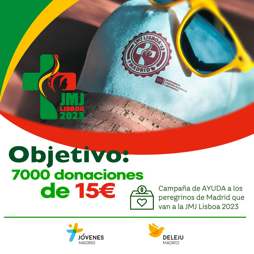 📣¿Nos ayudas a llevar a los jóvenes de Madrid a la #jmjlisboa2023? 

🚌El transporte para llevar a los peregrinos desde los alojamientos hasta Lisboa (a 40 km) no será suficiente, así que necesitamos contratar una flota de autobuses más amplia. 

➡️Dona: donoamiiglesia.es/san/Home#!/don…