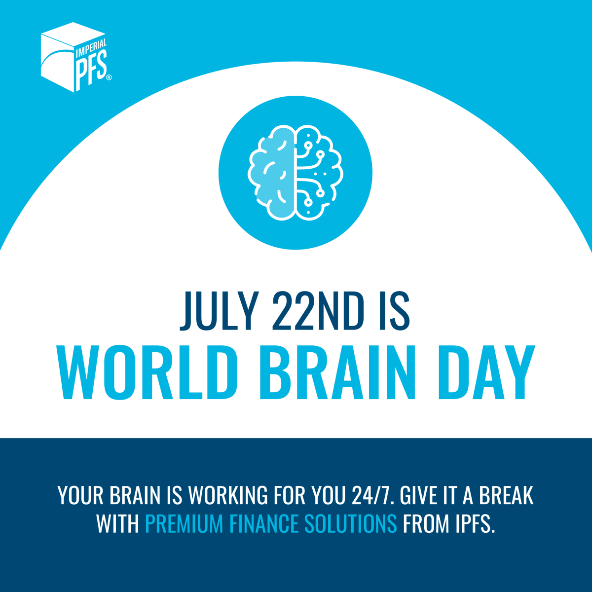 This Saturday is World Brain Day a reminder to take a break and let your brain rest.
#takeabreak #mentalhealth #worldbrainday #imperialpfs