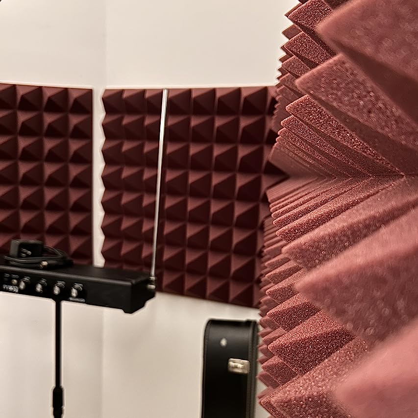 🤩 Experimental Sound Studio in Chicago totally nailed it by using our pyramid acoustic foam panels to crush that pesky reverberation time in their recording studio! 🎧🔥 . SHOP NOW: soundassured.com/collections/py… . . #Chicago #MusicProduction #RecordingStudio #StudioLife #MusicMakers