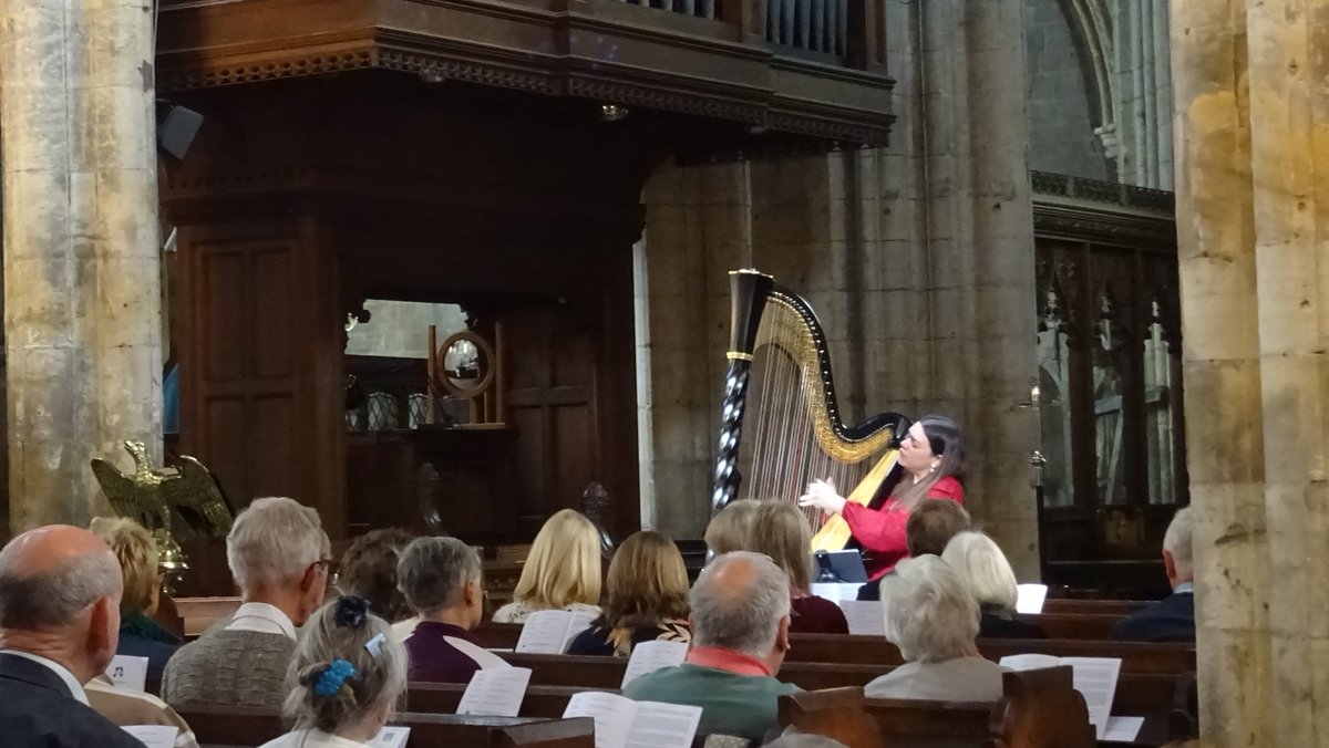 HowdenshireMus's tweet image. Another wonderful concert today, a huge, huge thank you to the fabulous Gabriella Jones who had our capacity audience spellbound! Huge thanks also to our committee, wonderful voluneers, Howden Minster our beautiful venue and our appreciative and supportive audience!