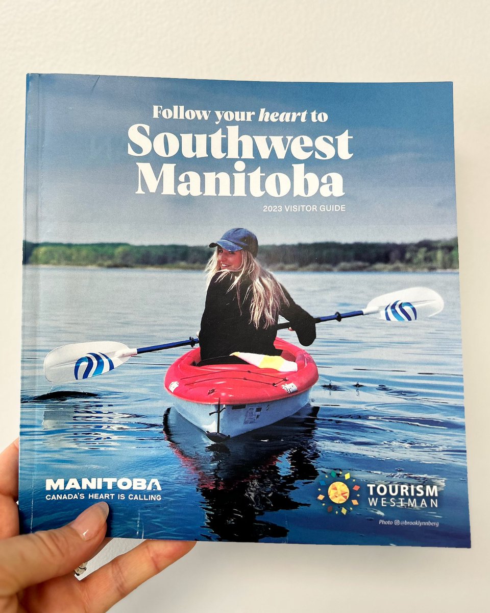 TourismWestman's tweet photo. 2023 Southwest Manitoba Visitor's
Guides are a great way to plan for all your Summer adventures! 🚗 🗺️ 

📖 Request your copy at https://t.co/n8oWK0i63z

#tourismwestman #explorewestman #Westman #exploremb #southwestmb #visitorsguide #travelguide #summer #travel https://t.co/1jOgmV7l17