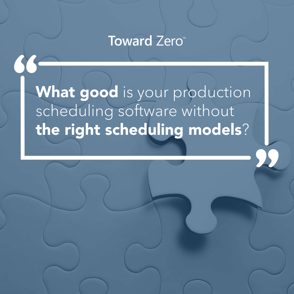 ► Medical device manufacturing = potentially thousands or tens of thousands of SKUs
► More SKUs = more production scheduling variables
► Good models matter
hubs.ly/Q01hwJ280
🤔🏭🤔🏭🤔
#industry40 #SmartManufacturing #manufacturing
#PlanetTogether #PlanningScheduling