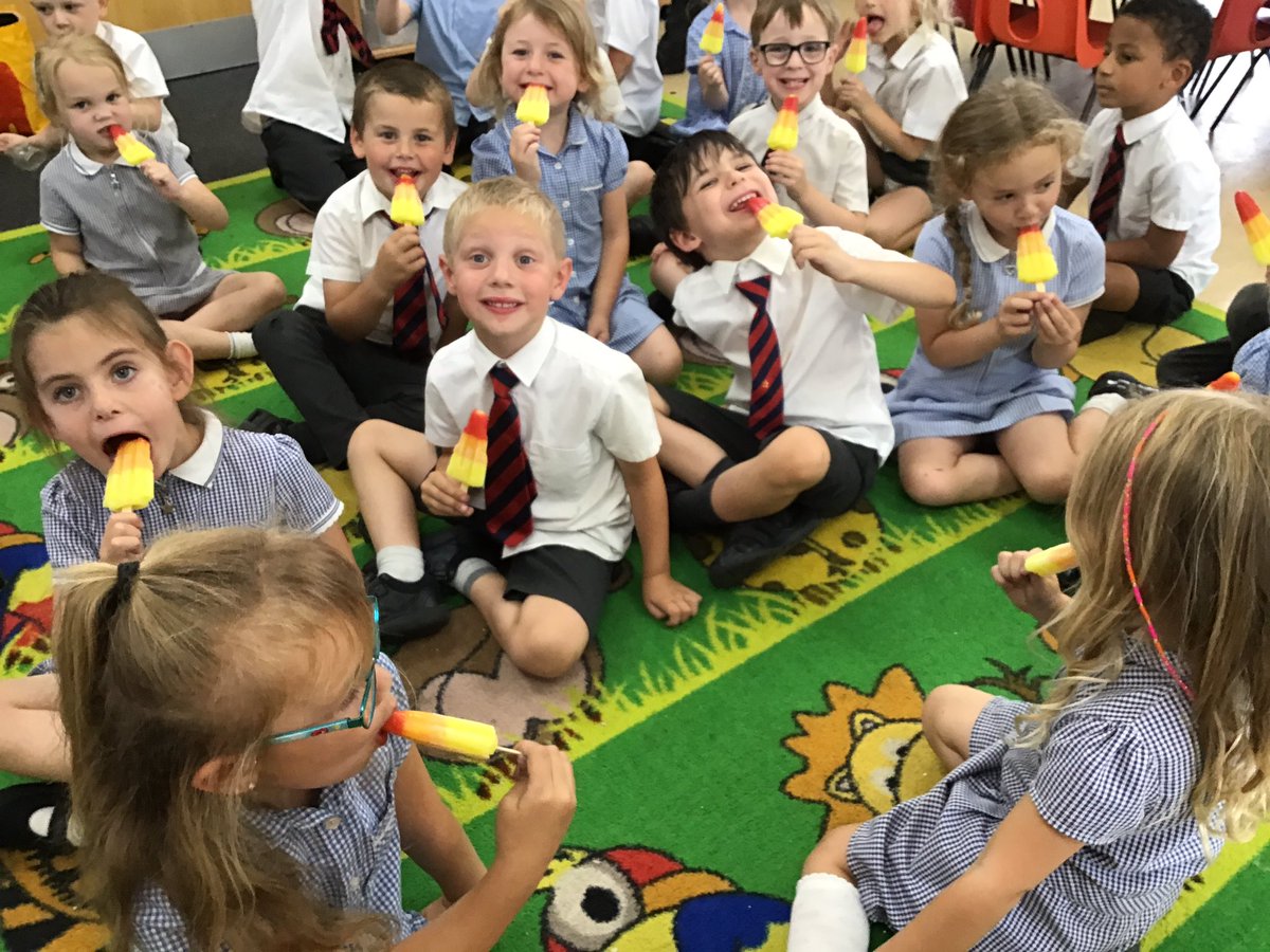 StKathsKent's tweet photo. Gala class have been having fun in their last few days in Reception. They achieved their ‘secret student’ marbles so enjoyed an ice lolly this afternoon and a watch of a Julia Donaldson animated story. They voted for Stick Man, a Christmas story, even though it is summer! 😁 https://t.co/J0tvSeZqwr