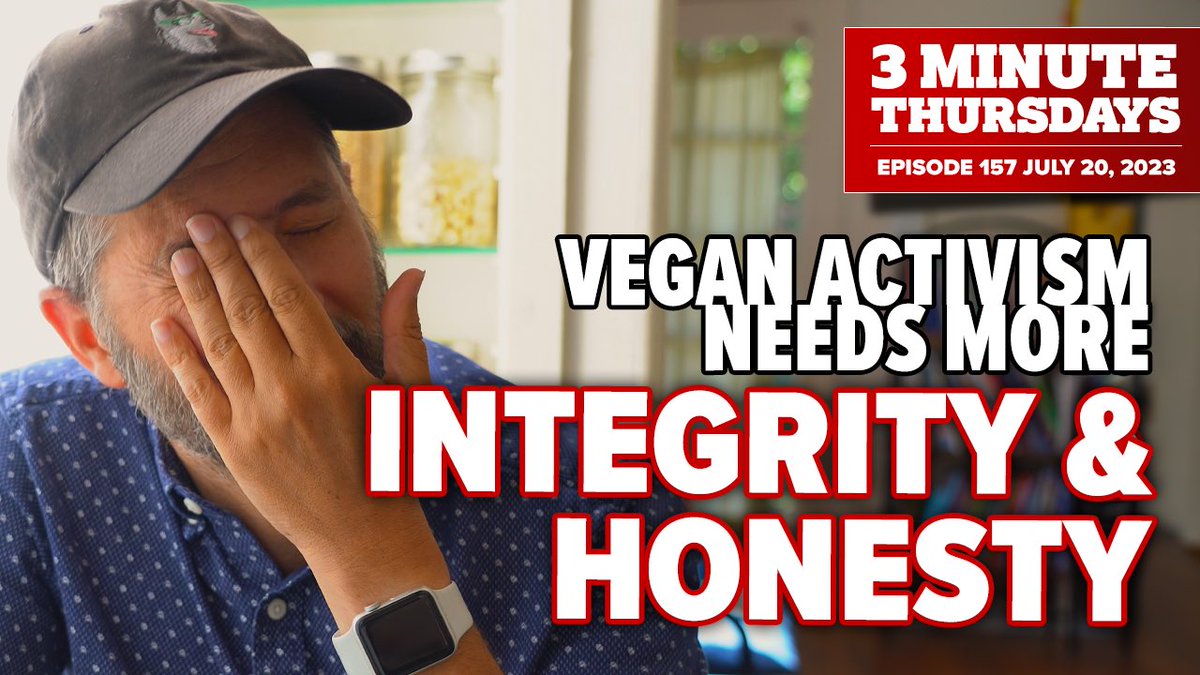 Let’s talk about integrity &amp; honesty in our activism: how we claim victories, our open strategies &amp; who we partner with.  Are we doing a good job?  Could it be better?  And is Rick Ross bringing the vegan revolution?

Let's discuss.  Ep 157 out now: 
bit.ly/3MT_E…
