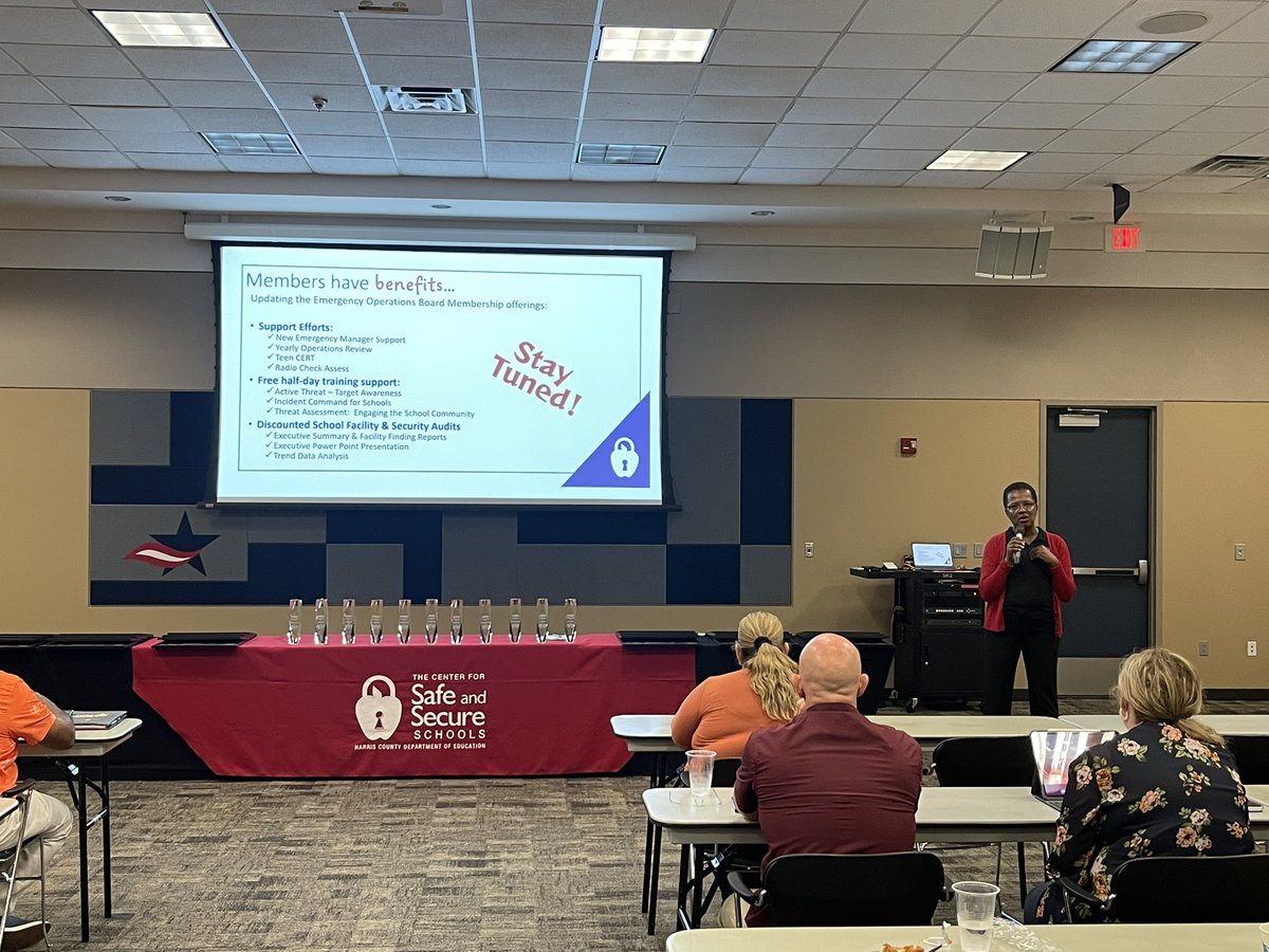 Emergency Operations Board Meeting and Awards Breakfast. As a community, we are working together to support the safety of our communities #SafetyFirst thank you <a href="/thejfreeny/">Jamie Halle</a> for connecting with us and sharing the power of mental health