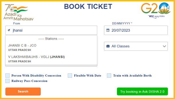 amofficialCRIS's tweet photo. @RailMinIndia is providing new features for enhanced passenger experience in rail journey planning. The following features are developed by #CRIS and will be available on IRCTC Website &amp; MobileApps from 21-Jul-2023. 

1) Ease of station search for tourists. 

#MakingITHappen https://t.co/Scr1MvAI64