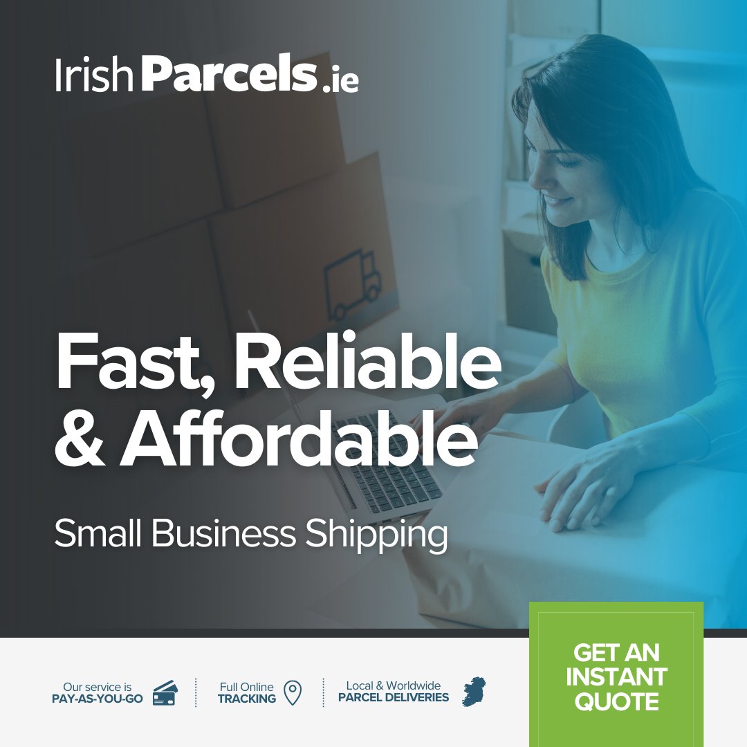 Are you a #smallbusiness needing a fast, reliable &amp; affordable #parceldelivery service? 📦 Irish Parcels has everything you need!

☑️ Thousands of Happy Customers
☑️ Pay-as-you-go service
☑️ Full Online Tracking
☑️ Dedicated Customer Support

Learn more at irishparcels.ie