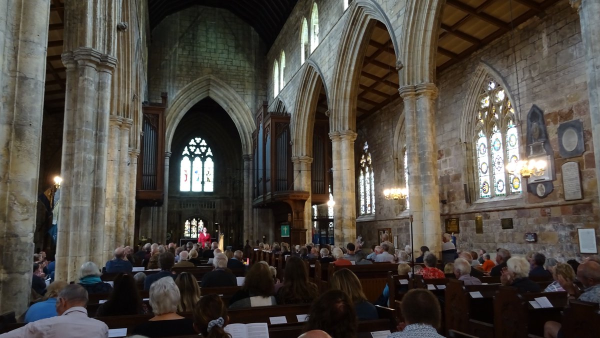 HowdenshireMus's tweet image. Another wonderful concert today, a huge, huge thank you to the fabulous Gabriella Jones who had our capacity audience spellbound! Huge thanks also to our committee, wonderful voluneers, Howden Minster our beautiful venue and our appreciative and supportive audience!